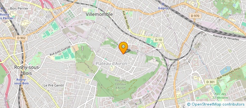 localisation de l'entreprise MONSIEUR PAVLIC AXION  NEUILLY-PLAISANCE