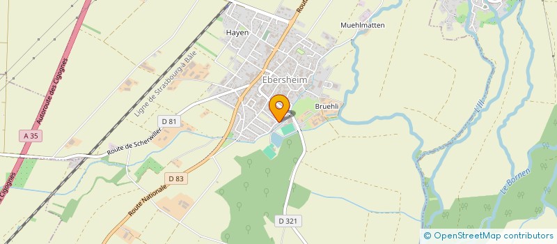 localisation de l'entreprise MONSIEUR PAVLIK ALAVERDYAN  EBERSHEIM