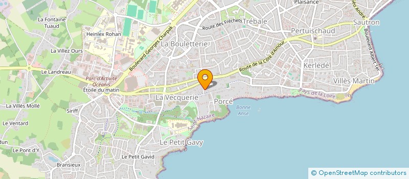 localisation de l'entreprise MONSIEUR PAVLO ANTONOV  SAINT-NAZAIRE