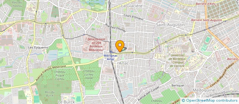 localisation de l'entreprise MONSIEUR PAVLO APENKO à BLANQUEFORT