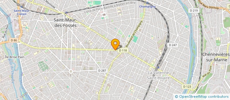 localisation de l'entreprise MONSIEUR PAVLO ILLICHOV  SAINT-MAUR-DES-FOSSES