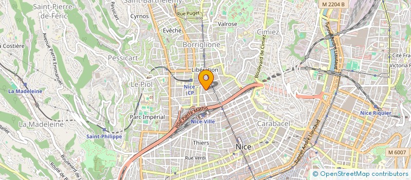 localisation de l'entreprise MONSIEUR PAVLO SHTOHRYN  NICE