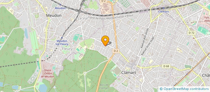 localisation de l'entreprise MONSIEUR PAVLOS PAVLIDIS à CLAMART