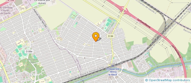 localisation de l'entreprise MONSIEUR PAWEL CWIAK  MITRY-MORY