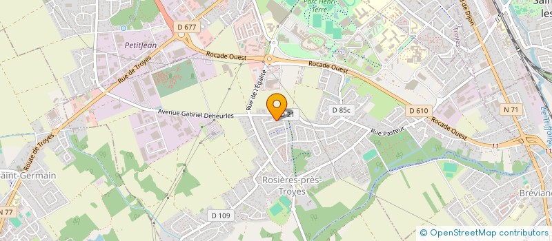 localisation de l'entreprise MONSIEUR PAWEL GALKOWSKI  ROSIERES-PRES-TROYES