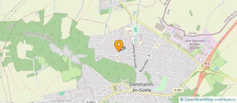 localisation de l'entreprise MONSIEUR PAWEL GOSKO  DAMMARTIN-EN-GOELE