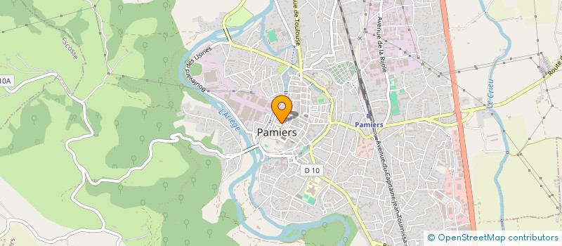 localisation de l'entreprise MONSIEUR PAWEL JACHIMOWICZ à PAMIERS