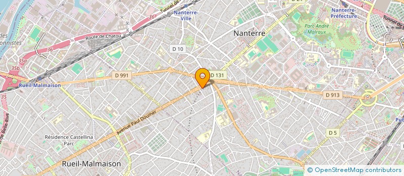 localisation de l'entreprise MONSIEUR PAWEL KAMINSKI  NANTERRE