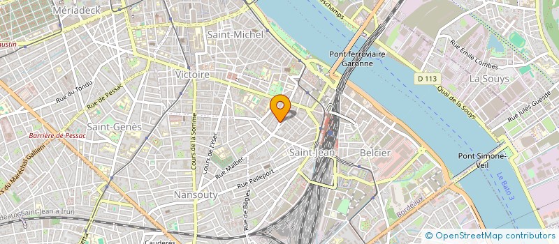 localisation de l'entreprise MONSIEUR PAWEL LOSIAK  BORDEAUX