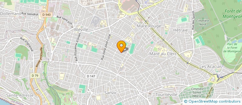 localisation de l'entreprise MONSIEUR PAWEL MICHALAK  LE HAVRE