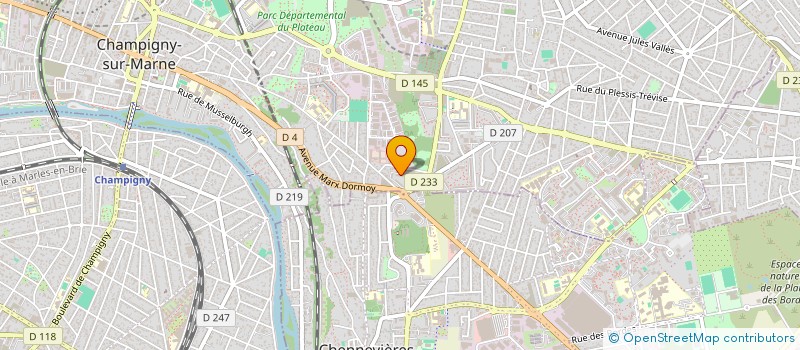 localisation de l'entreprise MONSIEUR PAWEL PUSTULA à CHAMPIGNY-SUR-MARNE