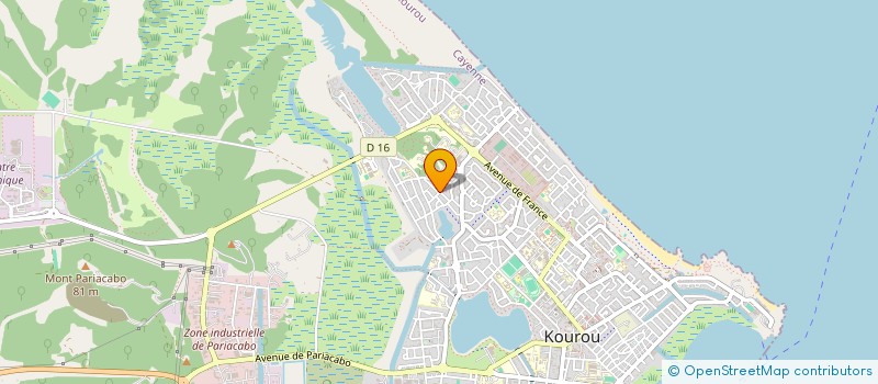 localisation de l'entreprise MONSIEUR PAWEL SKOP  KOUROU