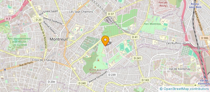 localisation de l'entreprise MONSIEUR PAWEL TULMAN à MONTREUIL