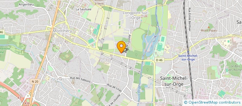 localisation de l'entreprise MONSIEUR PAYAM LASHGARI  LONGPONT-SUR-ORGE