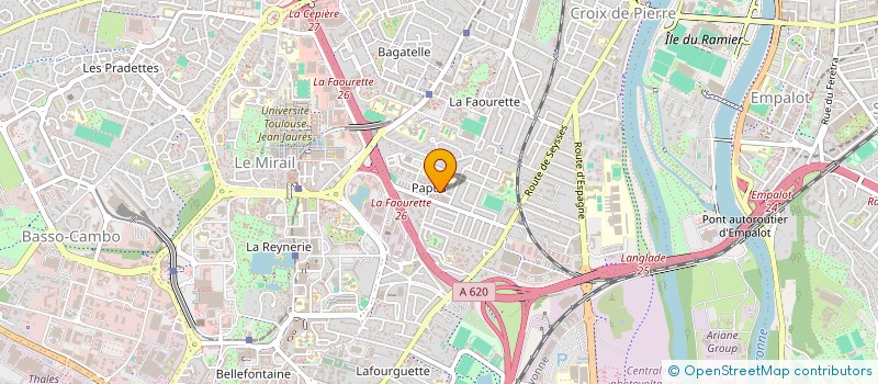 localisation de l'entreprise MONSIEUR PAYENDA AMIR MOHAMAD à TOULOUSE