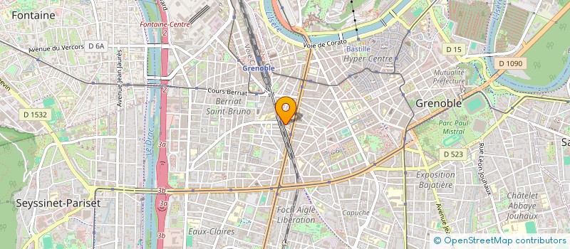 localisation de l'entreprise MONSIEUR PAYRUL ISLAM  GRENOBLE