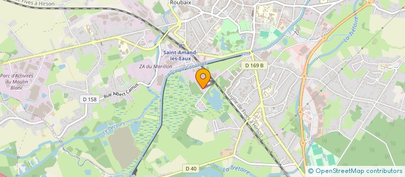 localisation de l'entreprise MONSIEUR PC  SAINT-AMAND-LES-EAUX