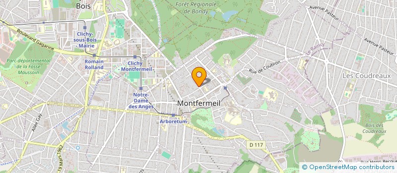 localisation de l'entreprise MONSIEUR PEDRAG BLAZIC  MONTFERMEIL