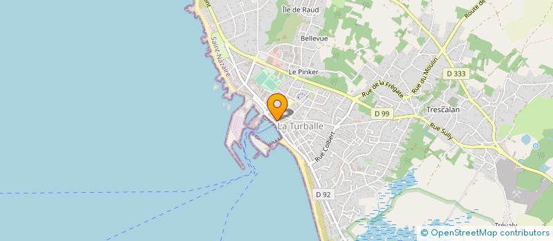 localisation de l'entreprise MONSIEUR PEDRINHO FERREIRA à LA TURBALLE