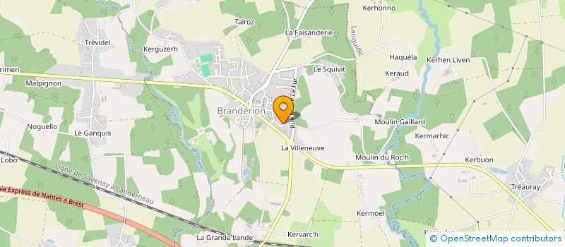 localisation de l'entreprise MONSIEUR PEDRO AMORIM  BRANDERION