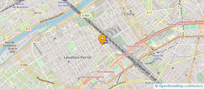 localisation de l'entreprise MONSIEUR PEDRO ANTUNES à LEVALLOIS-PERRET