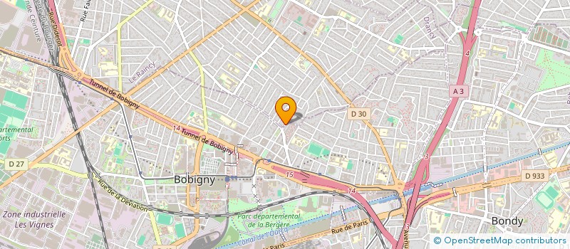 localisation de l'entreprise MONSIEUR PEDRO ANTUNES VELOSO à DRANCY