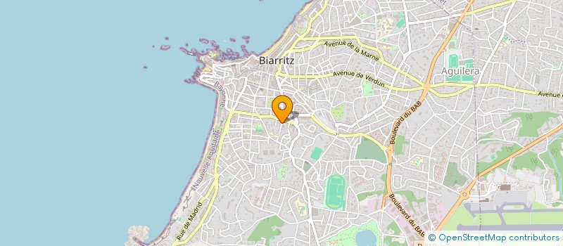 localisation de l'entreprise MONSIEUR PEDRO AQUIZU-LEIZARRETA à BIARRITZ