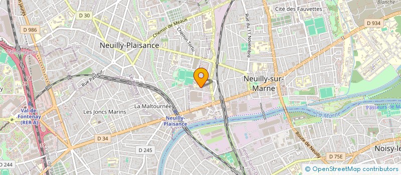 localisation de l'entreprise MONSIEUR PEDRO AVILA DE CASTRO à NEUILLY-SUR-MARNE