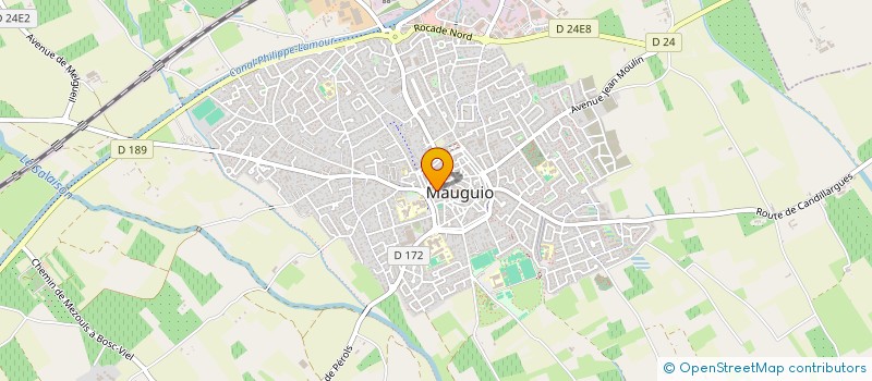 localisation de l'entreprise MONSIEUR PEDRO BATISTA RIBEIRO  MAUGUIO