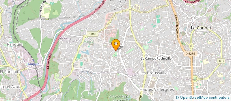 localisation de l'entreprise MONSIEUR PEDRO BENEDITO GABOLEIRO à LE CANNET