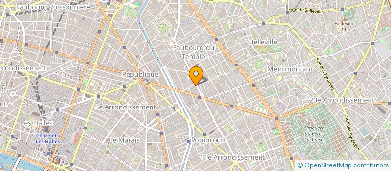 localisation de l'entreprise MONSIEUR PEDRO BENZATTI SASSO  PARIS