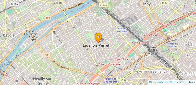 localisation de l'entreprise MONSIEUR PEDRO CAMPOS PULIDO à LEVALLOIS PERRET