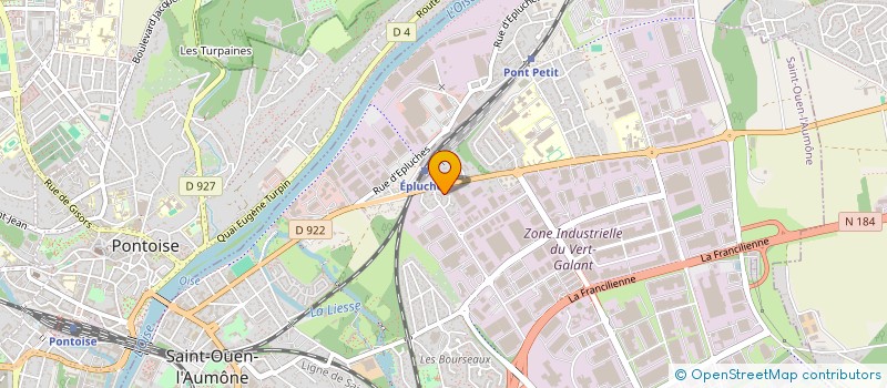 localisation de l'entreprise MONSIEUR PEDRO CENTEIO BENCHIMOL à SAINT-OUEN-L'AUMONE