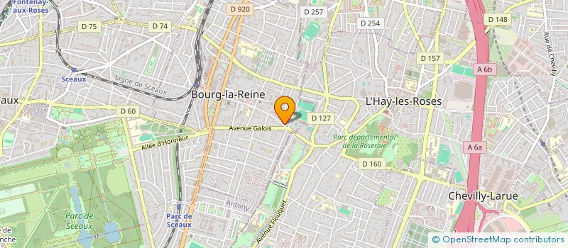 localisation de l'entreprise MONSIEUR PEDRO CHAVEZ RIVAS à BOURG-LA-REINE