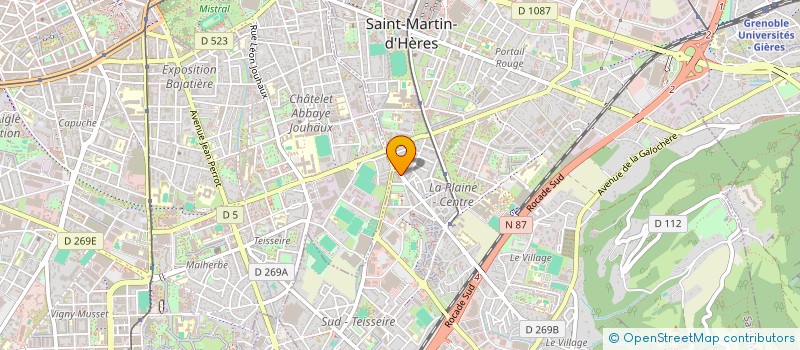 localisation de l'entreprise MONSIEUR PEDRO CORREIA ROCHA  SAINT-MARTIN-D'HERES
