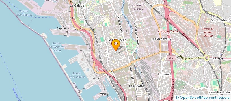 localisation de l'entreprise MONSIEUR PEDRO COUTINHO DE OLIVEIRA à MARSEILLE