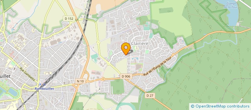 localisation de l'entreprise MONSIEUR PEDRO CRISTETA FERREIRA à RAMBOUILLET