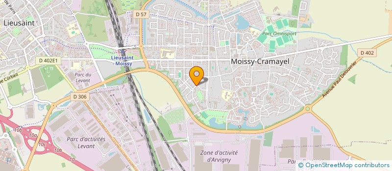 localisation de l'entreprise MONSIEUR PEDRO DA COSTA LOPES  MOISSY-CRAMAYEL