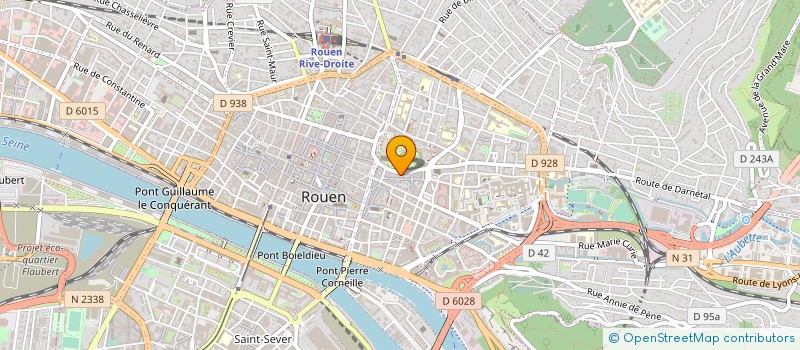 localisation de l'entreprise MONSIEUR PEDRO DA SILVA RESENDE  ROUEN