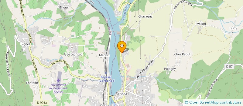 localisation de l'entreprise MONSIEUR PEDRO DE ALMEIDA AMARAL  SEYSSEL