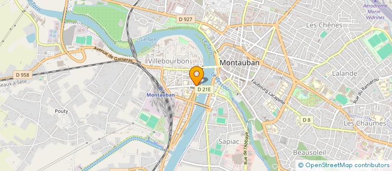 localisation de l'entreprise MONSIEUR PEDRO DE BARROS PEREIRA à MONTAUBAN
