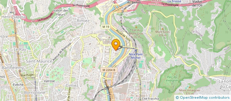 localisation de l'entreprise MONSIEUR PEDRO DE PAULA MORAES  NICE