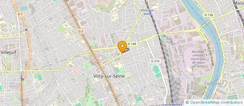 localisation de l'entreprise MONSIEUR PEDRO DE SOUZA PEREIRA à VITRY-SUR-SEINE