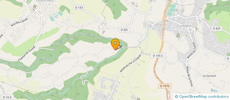 localisation de l'entreprise MONSIEUR PEDRO DELGADO DEL REY  FAVERGES-DE-LA-TOUR