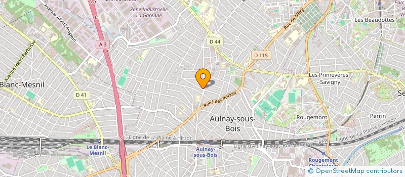 localisation de l'entreprise MONSIEUR PEDRO DIAS TORRES à AULNAY-SOUS-BOIS