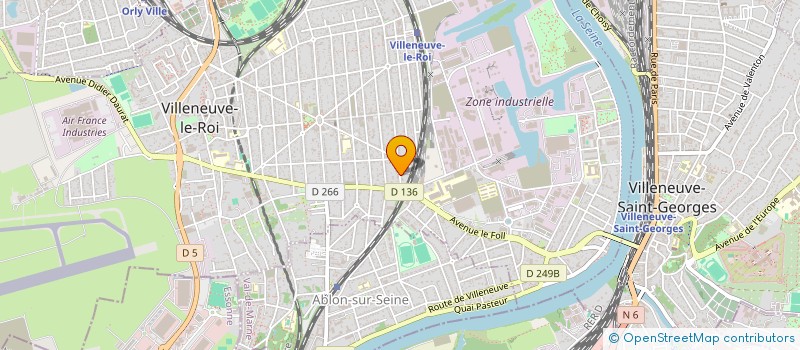 localisation de l'entreprise MONSIEUR PEDRO DO NASCIMENTO COSTA à VILLENEUVE-LE-ROI