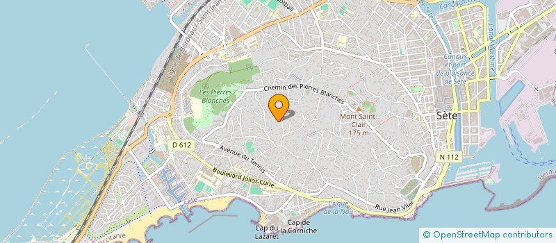 localisation de l'entreprise MONSIEUR PEDRO ESCUDERO à SETE