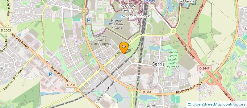 localisation de l'entreprise MONSIEUR PEDRO FAUSTINO LUVILUKA  CHESSY