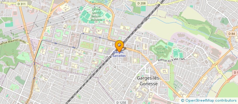 localisation de l'entreprise MONSIEUR PEDRO FERNANDES-CORREIRA à GARGES-LES-GONESSE