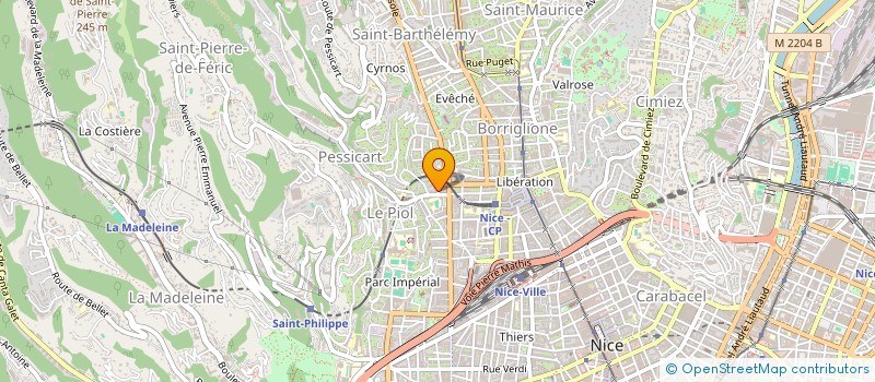 localisation de l'entreprise MONSIEUR PEDRO FERREIRA LOPES à NICE